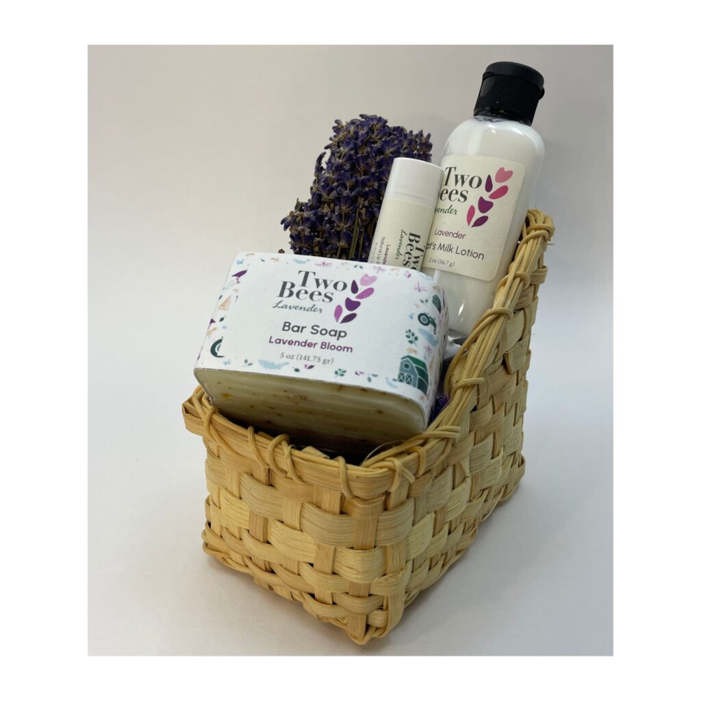 Lavender Essentials Gift Basket