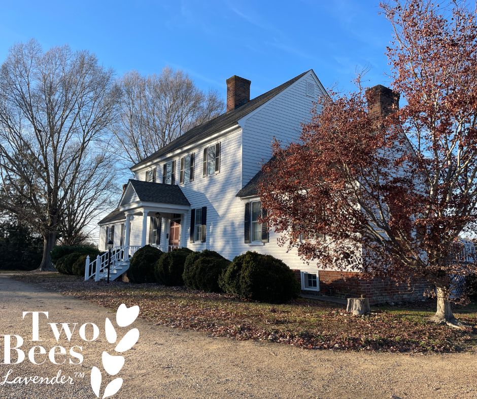 The manor house at Clifton in Kilmarnock, Va