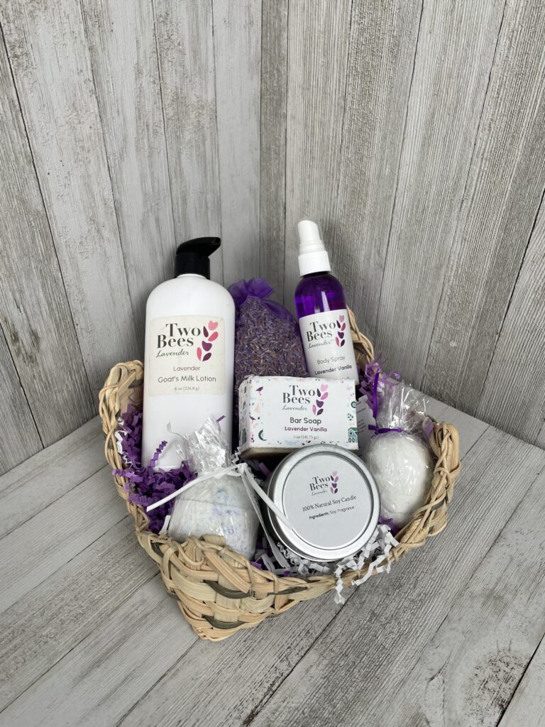 Hills and Valleys Gift Basket